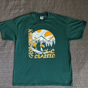 Georgetown XC Classic T Shirt (L, Green)